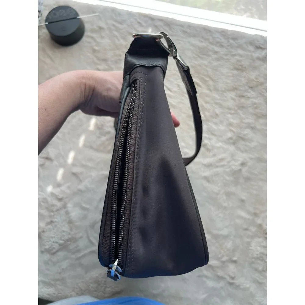 Gun Tote'n Mamas Women's Black Leather Concealed Carry Hobo Bag
